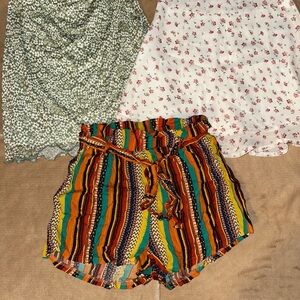 2 skirts and 1 short